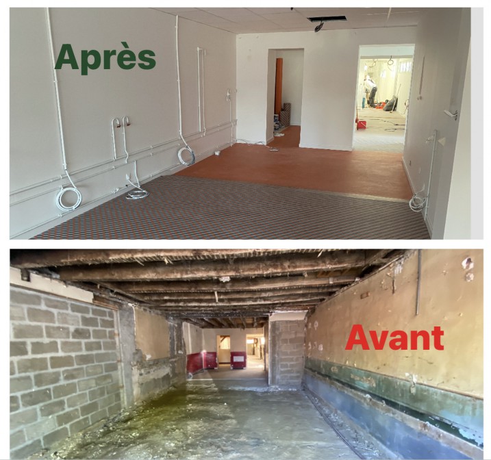 Rénovation pressing de Janzé